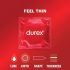 Durex Feel Thin - prezervative pentru o senzație naturală (3 bucăți)