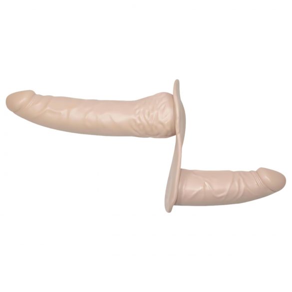 You2Toys - Dildo dublu cu prindere 