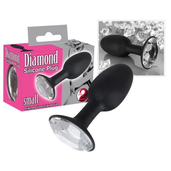 You2Toys - Diamant - dop anal din silicon (mic) 