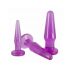 You2Toys - Set dildo pentru antrenament anal - 3 buc (mov) 