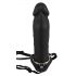 You2Toys - Strap-On Gonflabil - dildo siliconic cav (negru) 