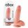 Dildo King Cock 7 (18 cm) - natural 