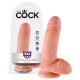 Dildo King Cock 7 (18 cm) - natural 