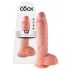 Dildo mare King Cock 10 inch (25 cm) - natural 