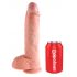 Dildo mare King Cock 10 inch (25 cm) - natural 