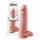 King Cock 12 dildo mare (30 cm) - natural 