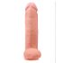 King Cock 12 dildo mare (30 cm) - natural 