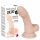 You2Toys - Dildo cu ventuză din silicon - mic (natural) 