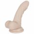 You2Toys - Dildo cu ventuză din silicon - mic (natural) 