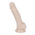 You2Toys - Dildo din silicon cu ventuză - mărime medie (natural) 