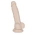 You2Toys - Dildo din silicon cu ventuză - mărime medie (natural) 