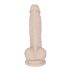 You2Toys - Dildo din silicon cu ventuză - mărime medie (natural) 