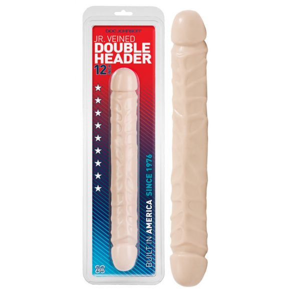 Doc Johnson dildo dublu - natural (30,5 cm) 