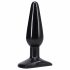 Plug anal Doc Johnson - clasic, mediu (negru) 