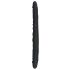 Dildo dublu de silicon Bad Kitty (negru) 