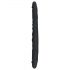 Dildo dublu de silicon Bad Kitty (negru) 