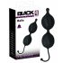 Duo de bile vaginale ondulate Black Velvet 