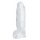 Dildo gigantic cristal clar 