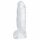 Dildo gigantic cristal clar 