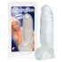 Dildo gigantic cristal clar 