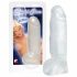 Dildo gigantic cristal clar 