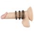 You2Toys - Set variat de inele pentru penis (3 buc) - culoare fumurie