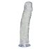 Dildo mediu transparent 