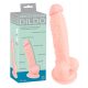 Dildo medical din silicon (18cm) - natural 