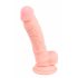 Dildo medical din silicon (18cm) - natural 