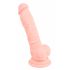 Dildo medical din silicon (18cm) - natural 