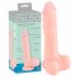 Dildo medical din silicon (21cm) - natural. 