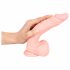 Dildo medical din silicon (21cm) - natural. 