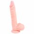 Dildo medical din silicon (21cm) - natural. 