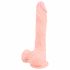 Dildo medical din silicon (21cm) - natural. 