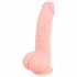 Silicon medical pentru dildo (20cm) - natural 