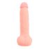 Dildo medical din silicon drept (20 cm) - natural 