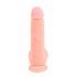 Dildo medical din silicon drept (20 cm) - natural 