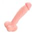 Silicon medical dildo (24cm) - natural 