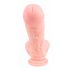 Silicon medical dildo (24cm) - natural 