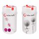 Geisha Balls 2 - set bile vaginale variabile (roz-alb) 