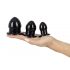Set de dildo-uri anale You2Toys - Stretching Plug Kit - 3 bucati (negru)