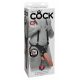 King Cock Strap-on 12 - dildo cu ham de fixare (30cm)