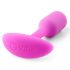 b-vibe Snug Plug 1 - dildo anal cu greutate internă (55g) - roz 