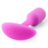 b-vibe Snug Plug 1 - dop anal cu greutate internă (55g) - roz