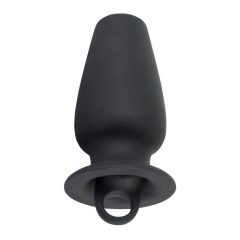   You2Toys - Tunelul Dorinței - dildo pentru dilatarea anală cu capac (negru)