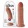 King Cock 8 dildo (20 cm) - natur închis