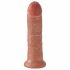 King Cock 8 dildo (20 cm) - natur închis