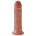 King Cock 8 dildo (20 cm) - natur închis