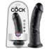 King Cock 8 dildo (20 cm) - negru