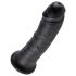 King Cock 8 dildo (20 cm) - negru